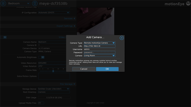 Add Camera to Raspberry Pi Video Surveillance
