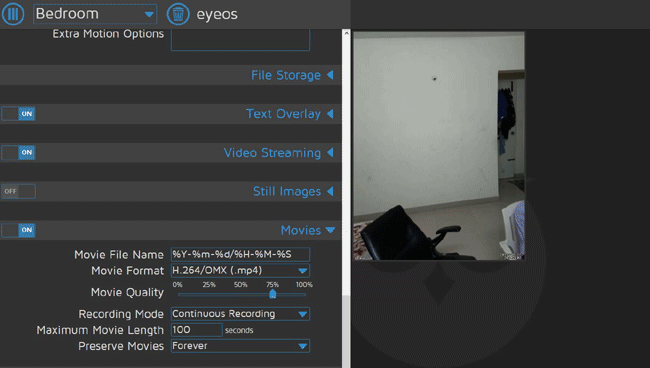 Adding More Cameras in Raspberry Pi motionEyeOS