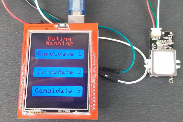 Fingerprint Based Biometric Voting Machine Using Arduino