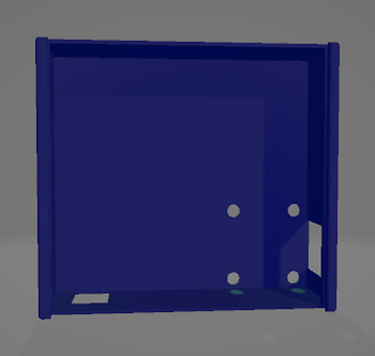 Chesis For Fingerprint Door Lock System