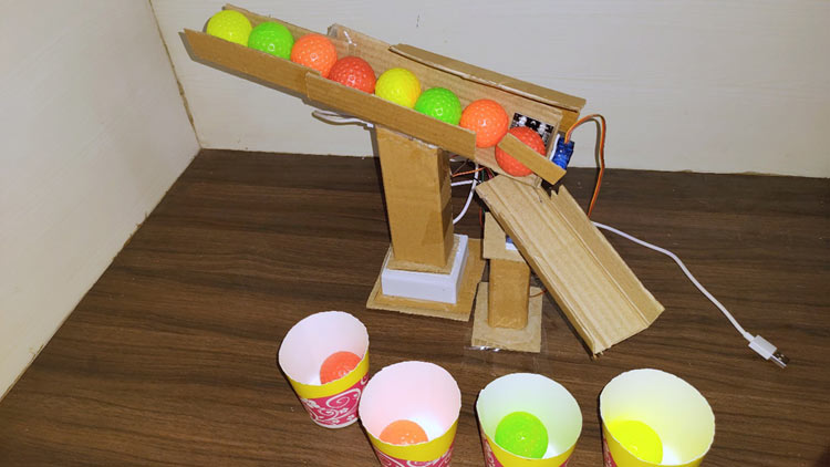 IoT based Colour Sorting Machine