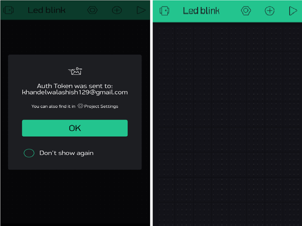 Configuring Email ID for Blynk App with ESP32