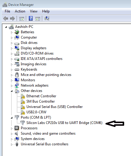 Connecting ESP32 with PC