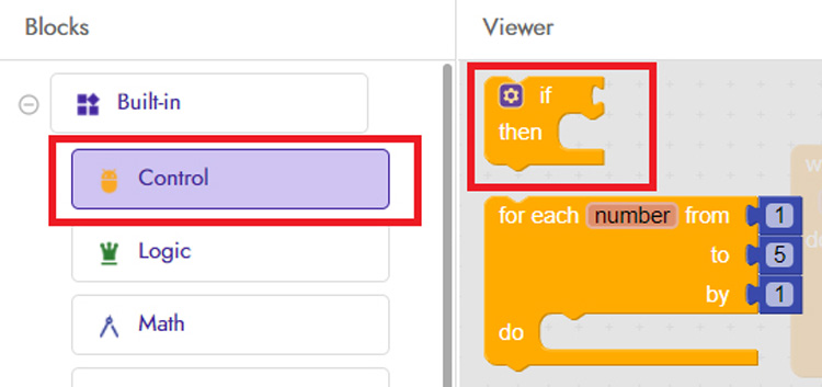 Kodular Control Blocks