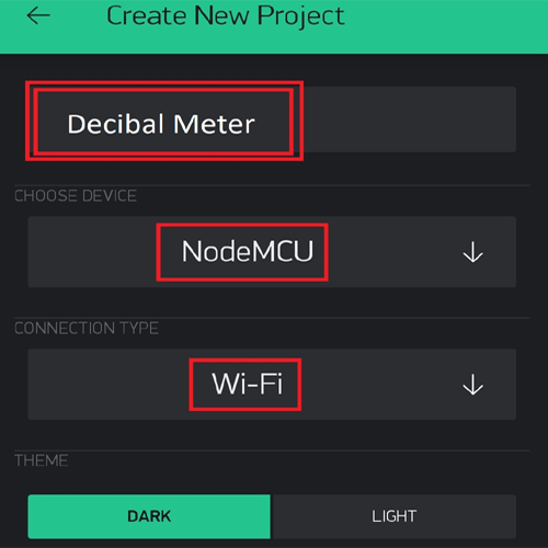 Decibel Meter Using Blynk