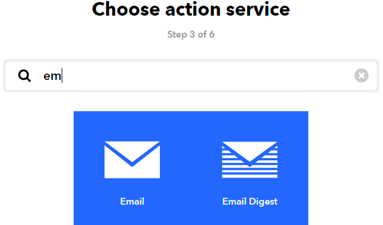 IFTTT Action Service