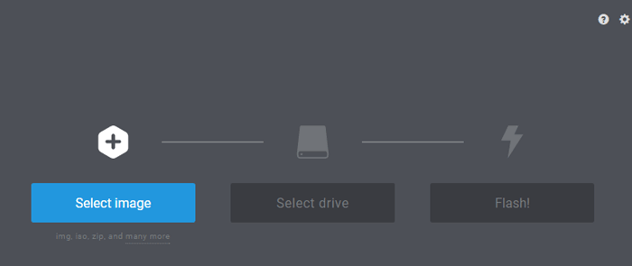 Install Etcher for Installing Raspbian with NOOBS