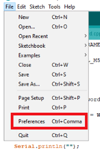 Installing ESP32 Board on Arduino IDE