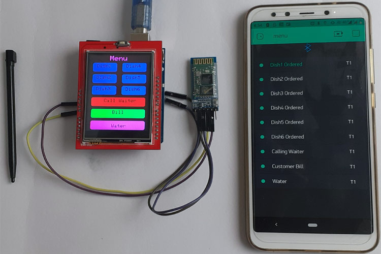 Smart Ordering System in Restaurant