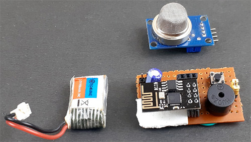 Required Components for LPG Gas Detector