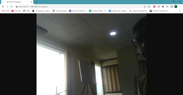 Live Streaming on Web Interface