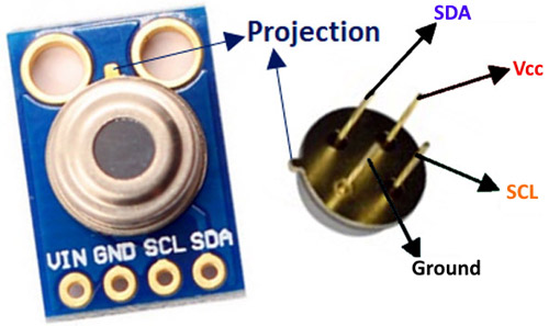 MLX90614 Body Temperature Sensor