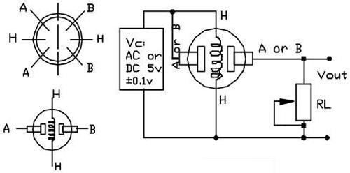 MQ4 Gas Sensor Internal Circuit