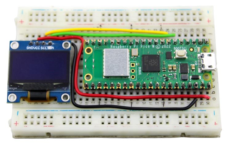 OLED Display and Pi Pico W