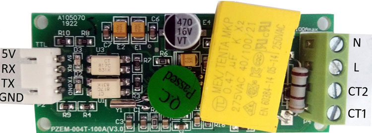 PZEM-004T Pin Description