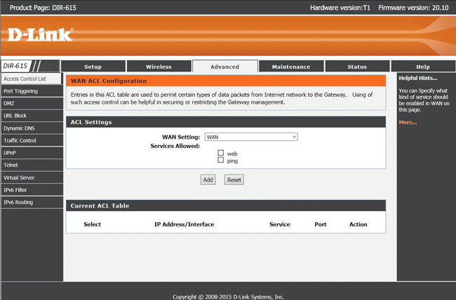 Port Forwarding from Router