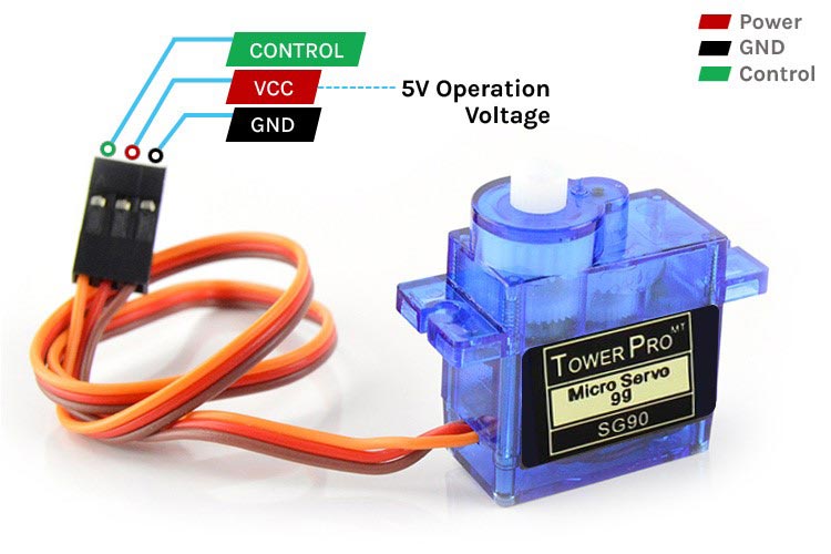 Servo Motor Pinout