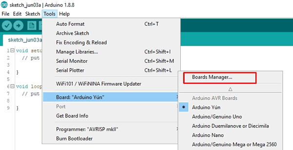 Setting Board Manager in Arduino IDE for Interfacing GPS with NodeMCU
