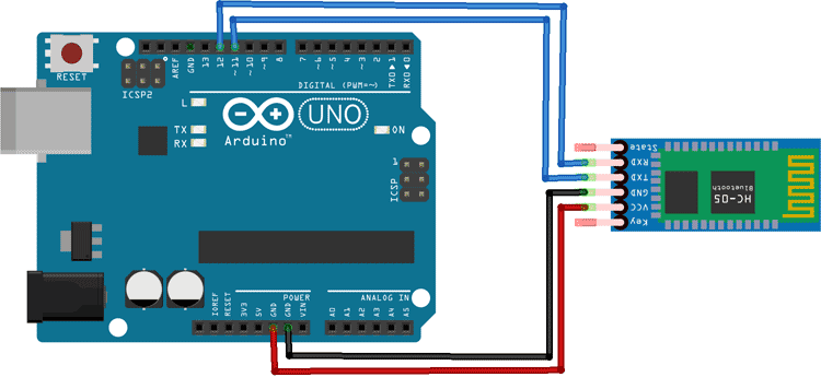 Smart Ordering System Circuit Diagram