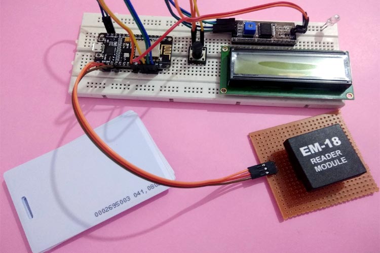 Smart Shopping Cart using RFID and NodeMCU