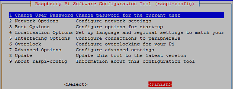 Raspberry Pi Software Configuration Tool