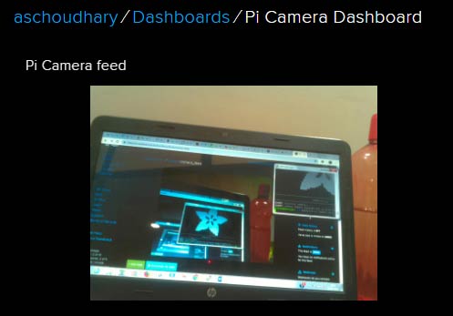 Streaming Live Video on Internet using Adafruit and Pi