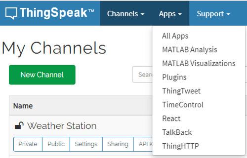 ThingSpeak MATLAB Analysis and Visualization