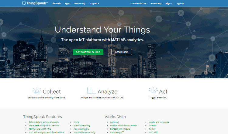 ThingSpeak Internet of Things
