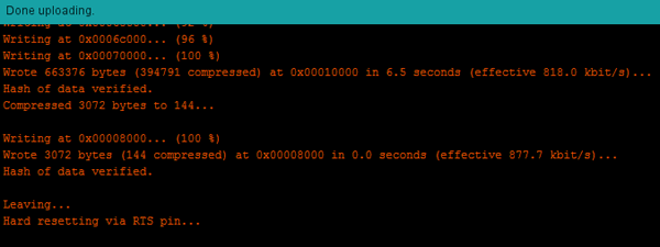 Upload Program to ESP32 using Arduino IDE