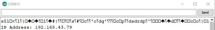 Wi-Fi controlled Robo car IP Address