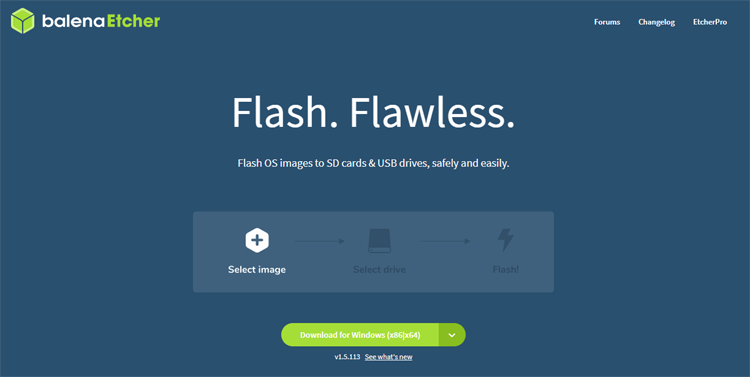 balenaEtcher