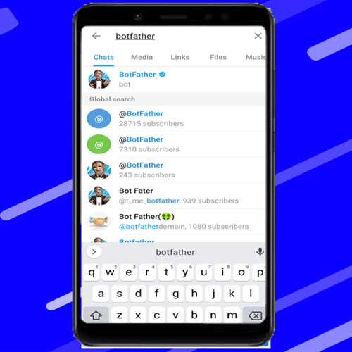 botfather in Telegram