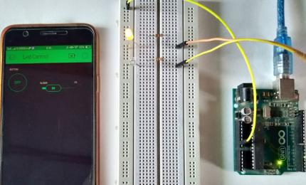How to Control Arduino remotely over the Internet using Blynk App