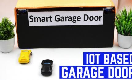 IoT Smart Garage Door Opener using ESP32 and Arduino IDE