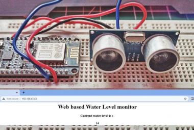 IoT Based Water Level Indicator Using Ultrasonic Sensor and NodeMCU