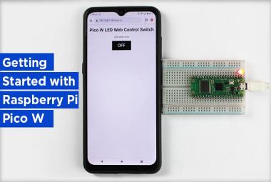 Raspberry Pi Pico W based Webserver to control and LED
